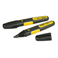 MARQUEUR FATMAX POINTE LARGE BISEAUTEE - LOT DE 2 NOIRS